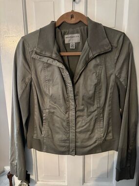 Women's Olive Green Marrakech Zip-Front Jacket